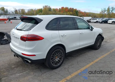 2017 Porsche Cayenne Platinum Edition from USA, damaged, VIN WP1AA2A25HKA82870